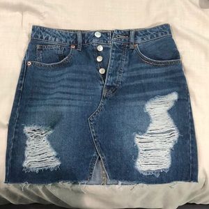 Forever 21 Denim Mini Skirt